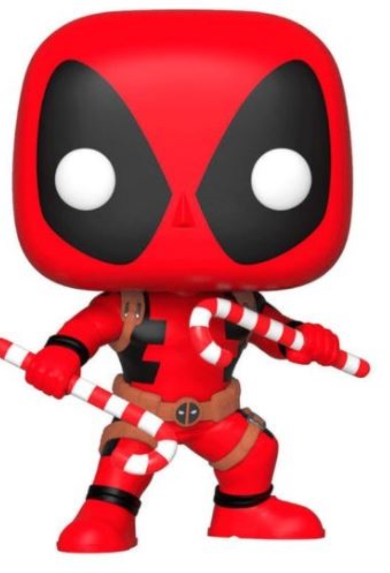 FUNKO ACTION FIGURES FUNKO POP MARVEL HOLIDAYS DEADPOOL: DEADPOOL W/ CANDY FUNKO ACTION FIGURES FUNKO POP MARVEL HOLIDAYS DEADPOOL: DEADPOOL W/ CANDY